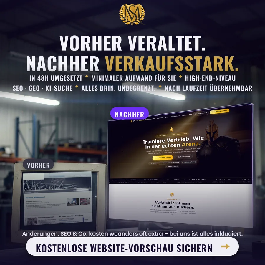 Projektgrafik SalesArena